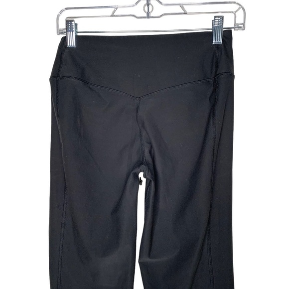 Nike Dri-Fit Womens Wide Leg Athletic Pants Leggings size small black running - Picture 3 of 4